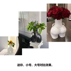 엉덩이 모양 화병 화분 꽃병 인테리어 북유럽 해방타운 윤혜진 윤해진 도자기 유리 대형 빈티지 수경재배 78 리뷰후기