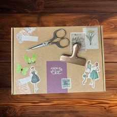 엘레나의공방 빈티지 다꾸 랜덤박스 2종 다이어리꾸미기 스티커세트, 3.대형