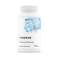 Thorne Research - 크롬 피콜리네이트 - 탄수화물과 설탕의 신진 대사를 돕는 크롬 보충제 - 60 캡슐, 1개, 60정