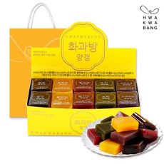 화과방 [화과방] 큐빅양갱 (40g x 30개입) + 쇼핑백, 1세트