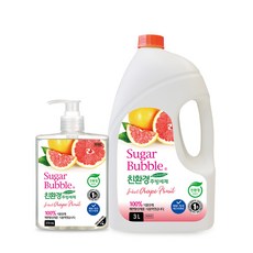 슈가버블 친환경 주방세제 스위트허브 L 3L 리뷰후기
