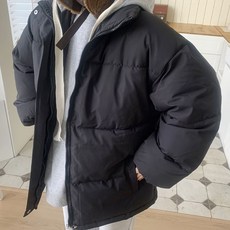 애플망고옷장 오버핏 겨울 여성 빵빵 후드숏패딩점퍼 데일리잠바