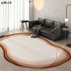 북유럽 럭셔리 카펫 거실 ins풍 모던 고급 소파 티 테이블 심플 대면적 침실 매트