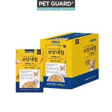 펫가드 보양대첩 쿨링 칠면조와 명태 습식사료 8P 리뷰후기