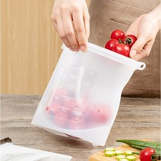  실리콘지퍼백 가성비 상품_1+1+1 실리팟 프리미엄 실리콘 지퍼백 1000ml, 3개