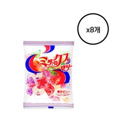 일본 킨조 과일 믹스 젤리, 125g, 8개