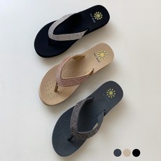 빅사이즈 여성슬리퍼 블링블링 키높이 플랫폼 쪼리 리뷰 후기