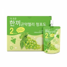 더존건강 한끼 곤약젤리 청포도 150ml 10팩 1박스, 1500ml,