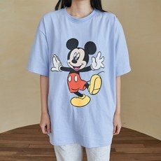 디즈니 코튼20수 크루넥 반팔 티셔츠_MSS-21-005 리뷰후기