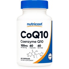 코큐텐 100mg 60캡슐 1병, 1개, 단품, 단품