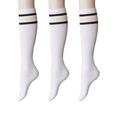 H2H 여성 삼선 니삭스 양말 3족 셋트 리뷰후기