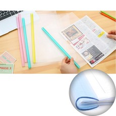 힘찬쇼핑_ 반투명 쫄대 클리어 화일 10개 _ A4종이 30장 보관 가능 _ 자료 서류 숙제 리포트 종이 파일 학교 회사 학원 쫄대파일 리뷰 후기