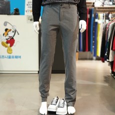 디즈니골프 남성가을 체크바지 리뷰후기