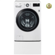 LG전자 트롬 트윈워시 드럼세탁기 21kg + 미니워시 4kg 방문설치, 화이트, 세탁기(F21WDUX), 미니워시(FX4WC)