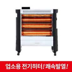 계절드림 가정용 업소용 전기히터 난방기 난로 온풍기 가정용 전기히터 (블랙&화이트)