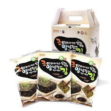 광천조양맛김 맛있는 무조미 살짝 구운 전장김 10봉