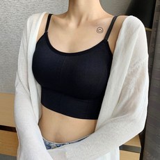 크로스 노와이어 브라렛 브라탑 필라테스복 크롭탑 스포츠브라 리뷰후기