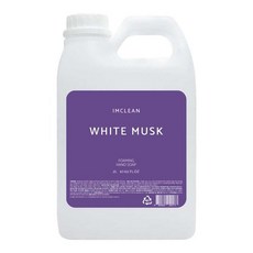 아임클린 클린데이 거품 핸드워시 리필 화이트 머스크, 2L, 1개