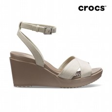 크록스공식 여성 LEIGH II CROSSSTRAP ANKL WDG W OTM 19SWCH204950 리뷰후기