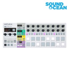아투리아 BeatStep Pro 비트스텝 프로 올인원 드럼 멜로디 시퀀서 미디컨트롤러 드럼패드, White