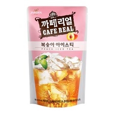 쟈뎅 까페리얼 복숭아 아이스티, 230ml, 10개