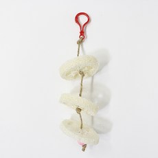 주렁주렁 3단 수세미 앵무새 장난감 리뷰후기