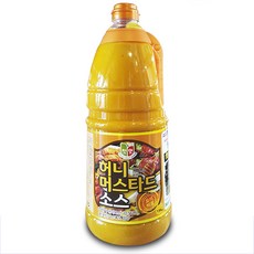 청우 허니머스타드 소스 1 리뷰후기