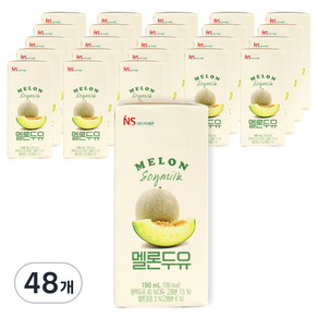 네이처세븐 멜론두유, 190ml, 48개