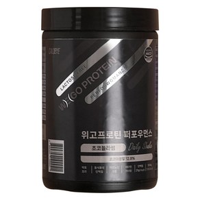 칼로바이 위고프로틴퍼포우먼스 락토프리 단백질 데일리쉐이크 초코블라썸, 504g, 1개