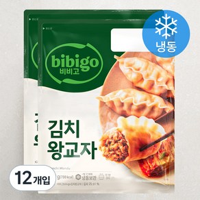 비비고 김치왕교자 (냉동), 420g, 12개입