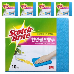 스카치브라이트 천연 펄프 행주, 50개