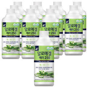 DR 알로에겔 베라 250, 1L, 12개