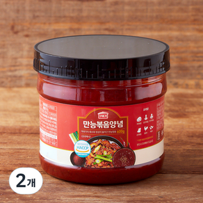 꾸버가 만능볶음양념, 600g, 2개