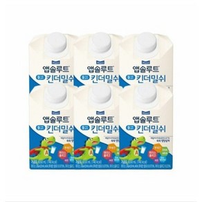 앱솔루트 킨더밀쉬 200ml, 6개