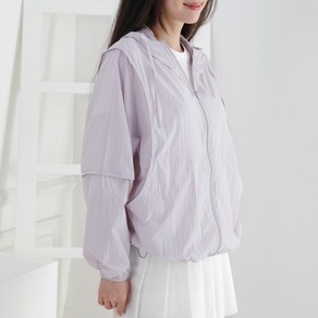 드로우윈드 여성 얇은 바람막이 봄 여름 잠바 데일리룩 자외선차단 자켓