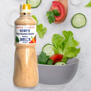 큐피 딥 로스티드 참깨드레싱, 1L, 7개