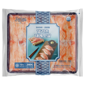 델리츠 대게맛살 초밥용 30개 240g, 1개