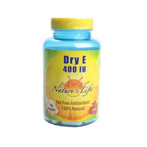 Nature's Life Dry E 400 IU 膠囊, 100顆, 1罐