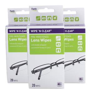 Wipes 'n Clear Lens Wipes 棉墊, 60個