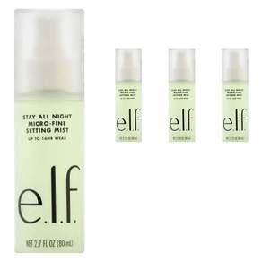 e.l.f. Stay All Night定妝噴霧, 4個, 80ml