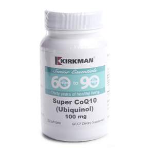 KIRKMAN 泛醇輔酶Q10軟膠囊 100mg, 30顆, 1罐