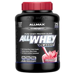 ALLMAX 運動蛋白粉 草莓味, 草莓, 1入, 2.27kg