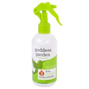 goddess garden 嬰幼兒防曬噴霧 SPF 30, 1瓶, 227g