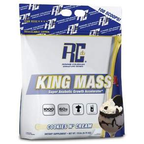 RONNIE COLEMAN King Mass XL乳清蛋白粉 淇淋巧酥風味, 1個, 6.75kg