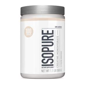 Isopure 水肌酸補充粉 無味, 1個, 500g