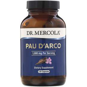 DR. MERCOLA PAU d'Arco capsule 1000mg, 1個, 120 件