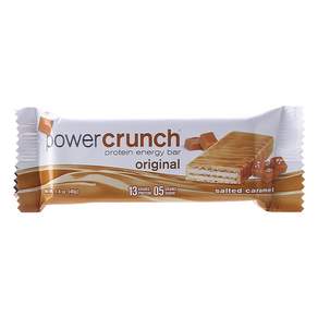 Power Crunch 蛋白質能量棒鹽漬焦糖 13g 蛋白質, 1個, 40克