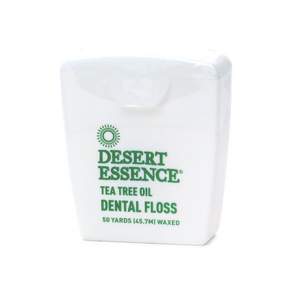 DESERT ESSENCE 茶樹精油牙線 45.7m, 1個