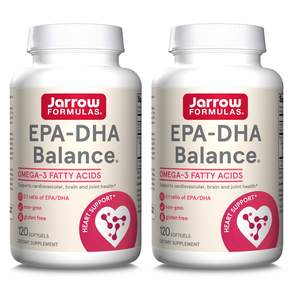 Jarrow 賈羅公式 EPA-DHA魚油軟膠囊 600mg, 2罐, 120顆