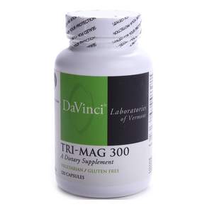 DaVinci Laboratories TRI-MAG300三重鎂植物膠囊, 120顆, 1罐